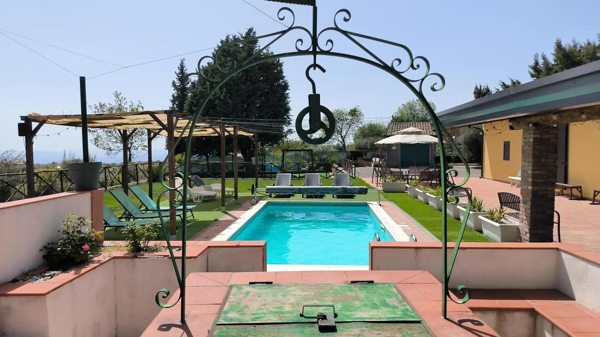 乡村民宿 Villa Egle Belpasso, Villa Vacanza Con Piscina