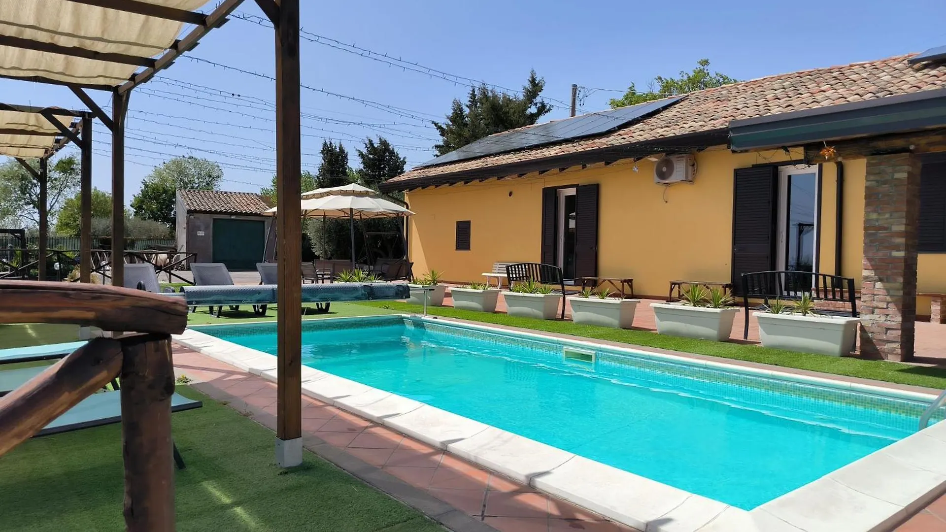 乡村民宿 Villa Egle Belpasso, Villa Vacanza Con Piscina 意大利